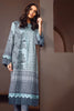 AlKaram Winter Collection – Two Piece Printed Karandi Suit With Dyed Karandi Trouser – FW-24.1-20-Blue