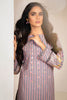 AlKaram Winter Collection – Two Piece Embroidered Yarn Dyed Suit With Dyed Cambric Trouser – FW-32-20-grey