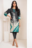AlKaram Winter Collection – Two Piece Printed Karandi Suit With Dyed Karandi Trouser – FW-36-20-Black