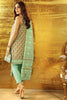 AlKaram Winter Collection 2019 – 3 Piece Printed Khaddar Suit with Khaddar Dupatta – FW-5.1-19-Sea Green