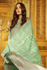 AlKaram Winter Collection 2019 – 3 Piece Printed Khaddar Suit with Khaddar Dupatta – FW-5.1-19-Sea Green