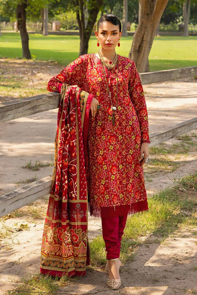 Gul Ahmed 2023 – 3PC Digital Printed Cambric Suit with Lawn Dupatta CBN-32017