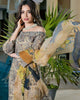 Gul Ahmed Luxury Festive Eid Collection - Beige 3 Pc Embroidered Chiffon FE-42