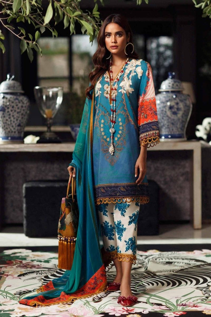 Sana Safinaz Mahay Lawn Collection 2020 – 16A-Ci