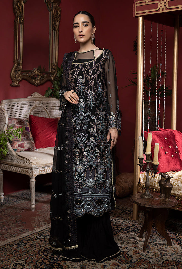 Heer by Humdum Formal Chiffon Collection – HR-01