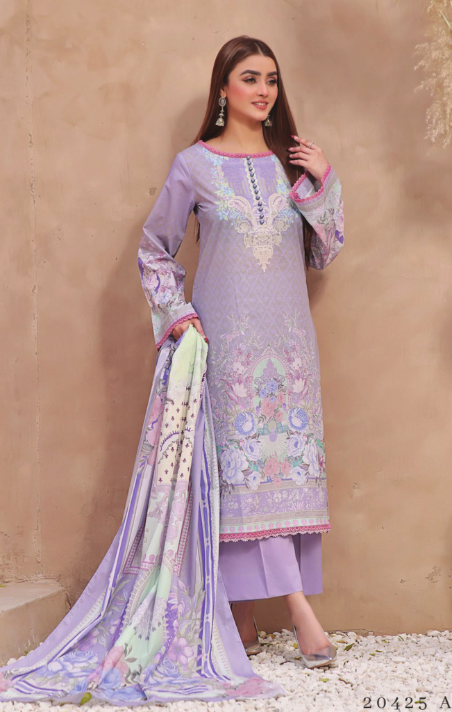 Jade Chilman Summer Edition Lawn Collection – 20425 A