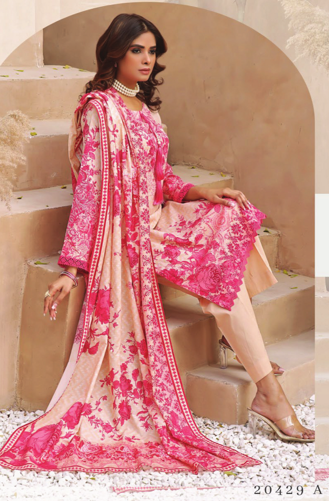 Jade Chilman Summer Edition Lawn Collection – 20429 A