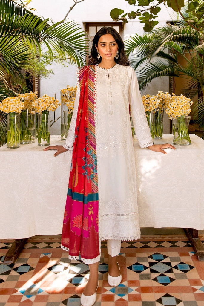Zaha by Khadijah Shah Lawn Collection – GHERMEZ (ZL21-03 A)