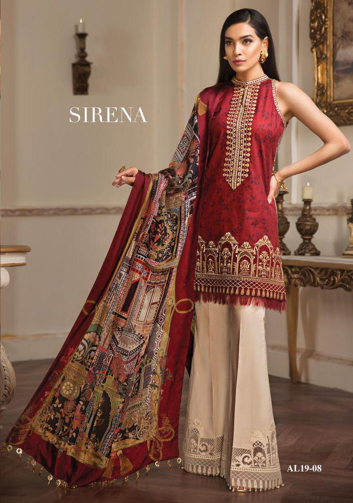 Anaya by Kiran Chaudhry – Ete de L’Amour Luxury Lawn Collection 2019 – 08-Sirena