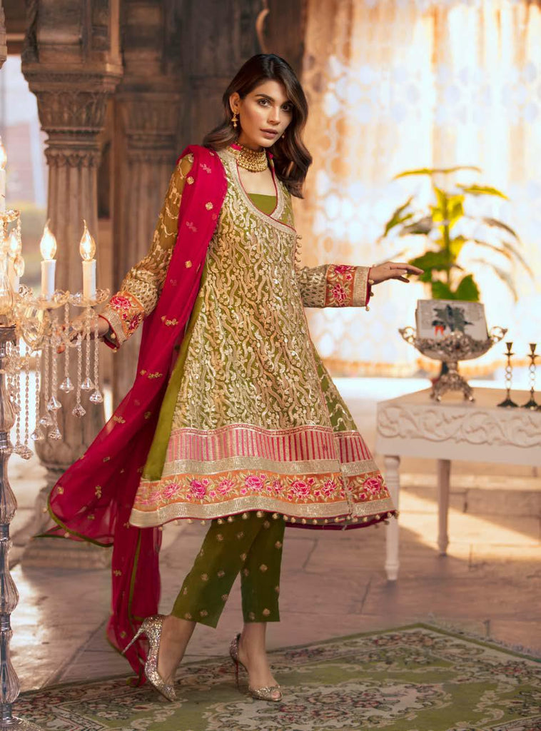 Shamrock by Maryum N Maria Luxury Chiffon Collection 2019 – MMS-505 Beo