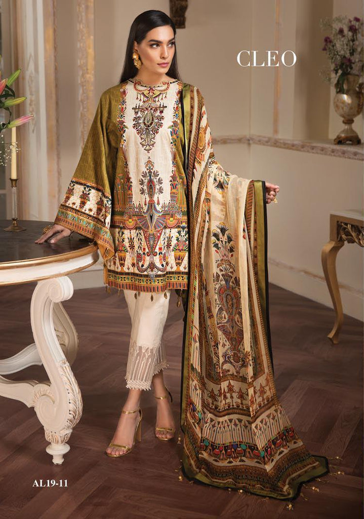 Anaya by Kiran Chaudhry – Ete de L’Amour Luxury Lawn Collection 2019 – 11-Cleo