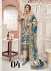 Mina Naqsh by Riaz Arts · Swiss Print with Signature Embroidered Dupatta – D04