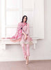 Gul Ahmed Luxury Festive Eid Collection - Baby Pink 3 Pc Silk Net Embroidered FE-44