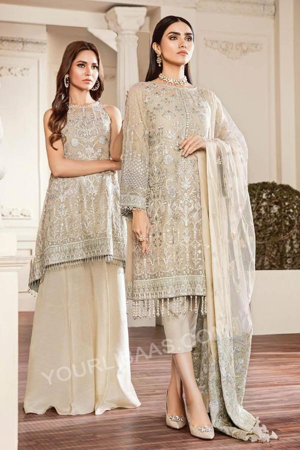 Baroque Chantelle Embroidered Chiffon Collection Vol-5 – 04 - Crystal Dust