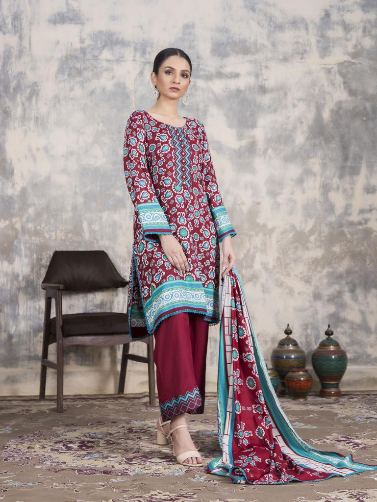 Sahil Winter Printed Linen Collection – DN 6