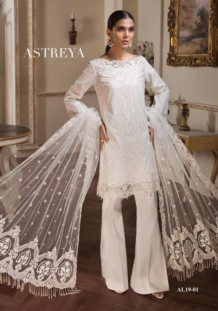 Anaya by Kiran Chaudhry – Ete de L’Amour Luxury Lawn Collection 2019 – 01-Astreya