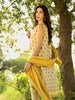 Gul Ahmed Malmal Collection Vol-2 2019 – Yellow CL-612 B