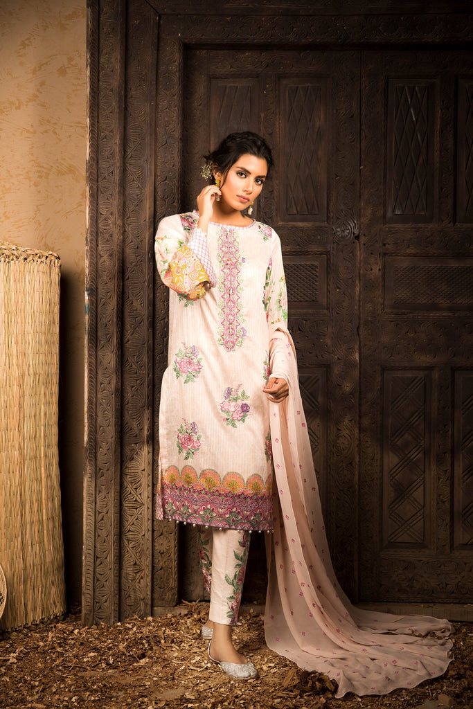 Sapphire Naqsh Dar Lawn Eid Collection Vol-V – Iris A