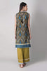 Khaadi Spring Collection 2021 – 2PC Suit · Printed Kameez Pants · J21208 Brown