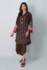Khaadi Spring Collection 2021 – 2PC Suit · Printed Kameez Pants · J21210 Brown