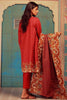 Khaadi Winter Collection 2017 – KA17603 Red 3Pc