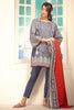 Khaadi Winter Collection 2017 – Ka17705 Blue 3Pc