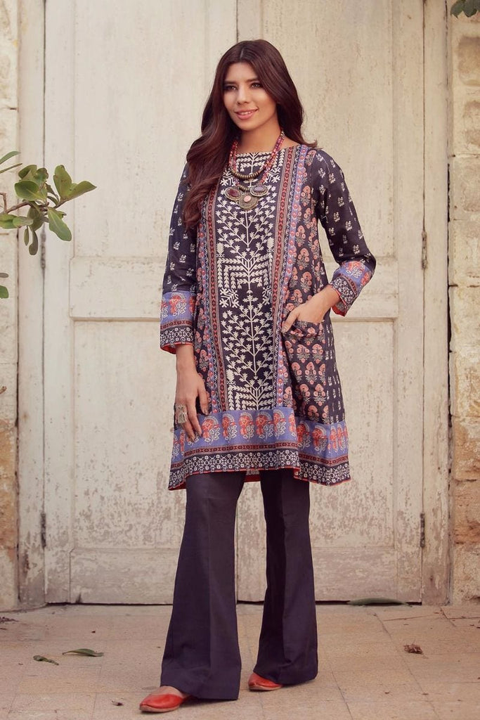 Khaadi Winter Collection 2017 – KJ17620 Black 2Pc