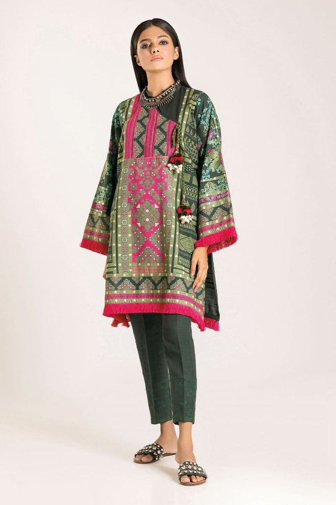 Khaadi Winter Escape Collection 2019 – KN19503-Green-2Pc