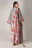 Khaadi Spring Collection 2021 – 2PC Suit · Printed Kameez Dupatta · L21108 Grey