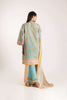 Khaadi Winter Vibe Collection 2019 – LKA19504 Blue 3Pc