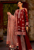 Noor by Saadia Asad Luxury Lawn Collection 2019 – 09A Maroon