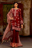 Noor by Saadia Asad Luxury Lawn Collection 2019 – 09A Maroon