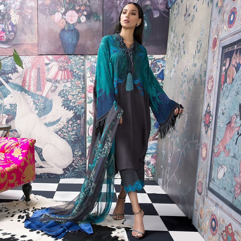 Sana Safinaz Muzlin Winter Collection 2018 – 13B