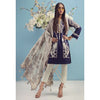 Sana Safinaz Muzlin Lawn Collection 2019 – 12B - Azul Marino