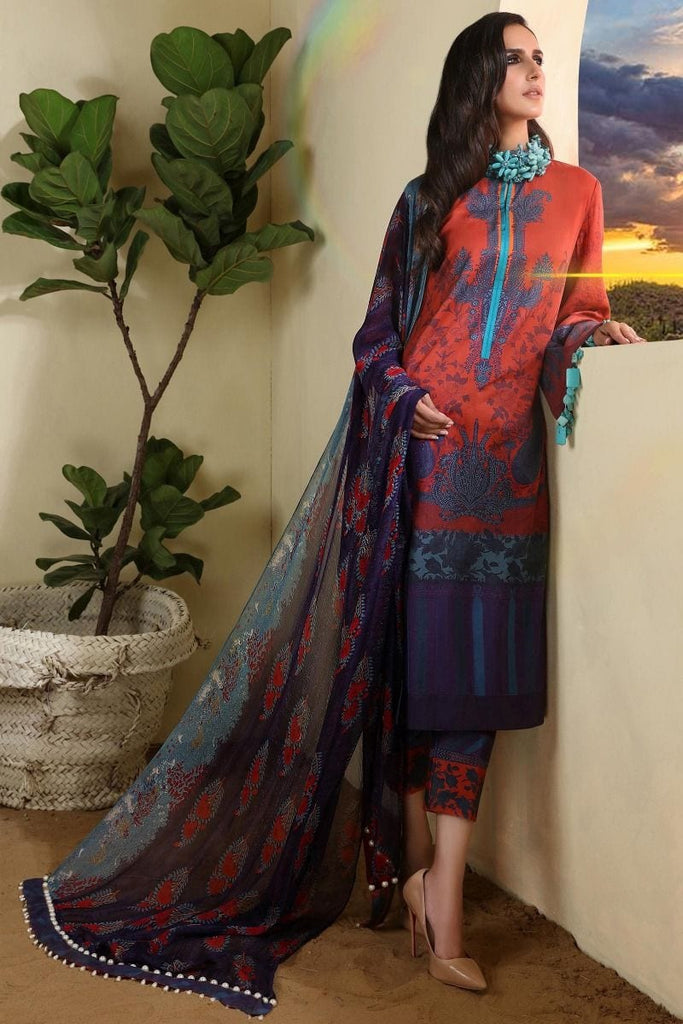 Sana Safinaz Muzlin Winter Collection 2019 – 12A