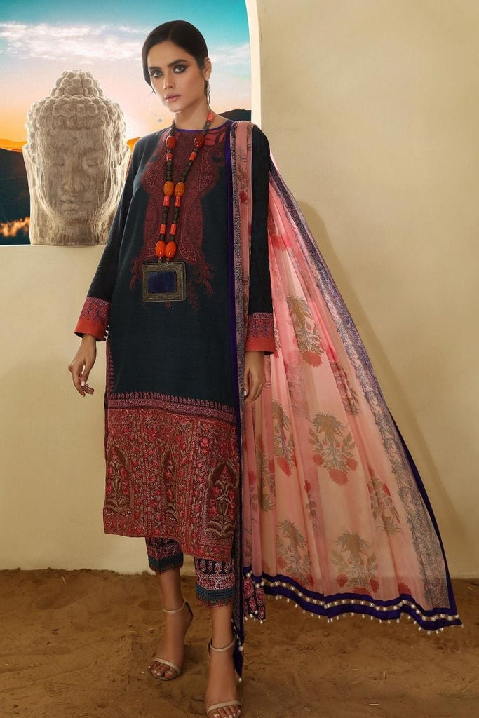 Sana Safinaz Muzlin Winter Collection 2019 – 14A