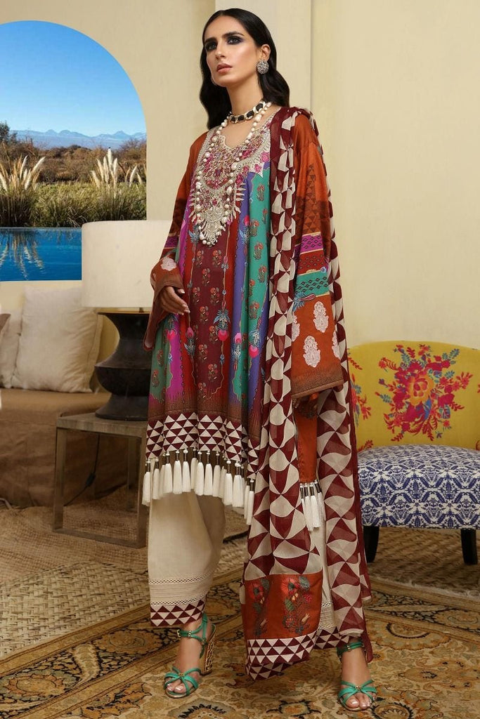 Sana Safinaz Muzlin Winter Collection 2019 – 15A