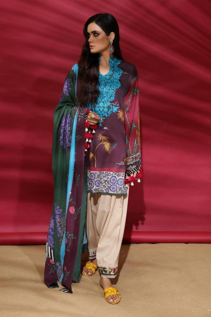 Sana Safinaz Muzlin Winter Collection 2019 – 7A