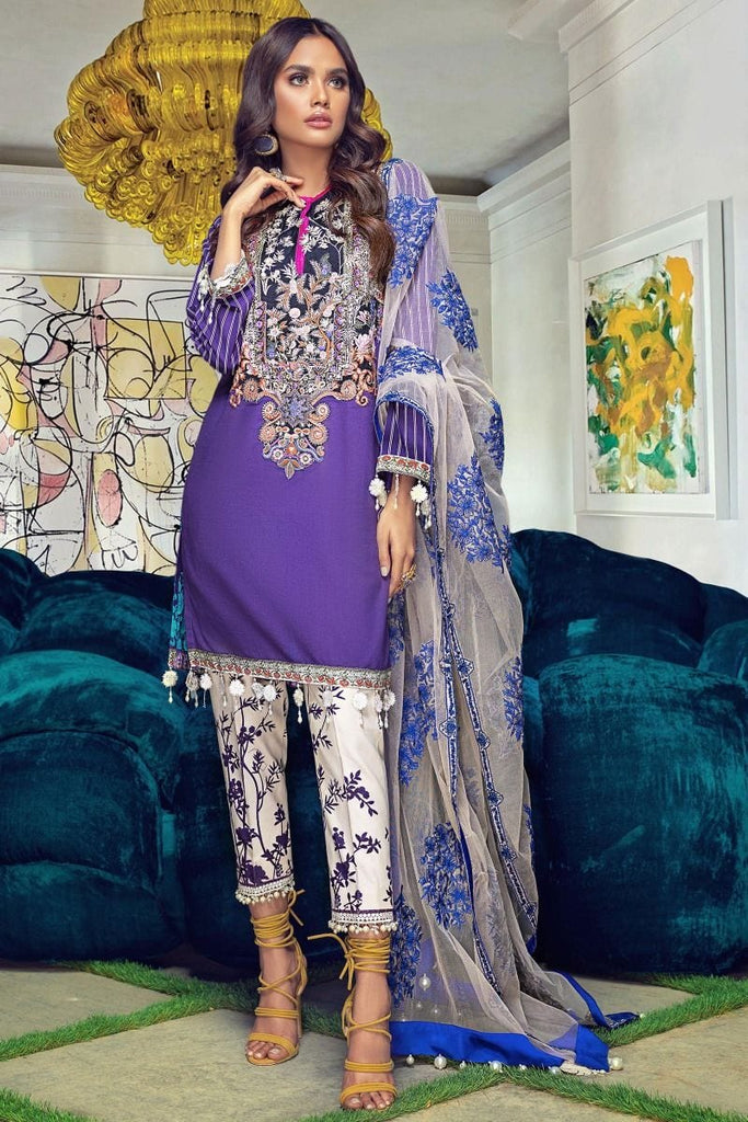 Sana Safinaz Muzlin Lawn Collection 2020 – 018A-CI