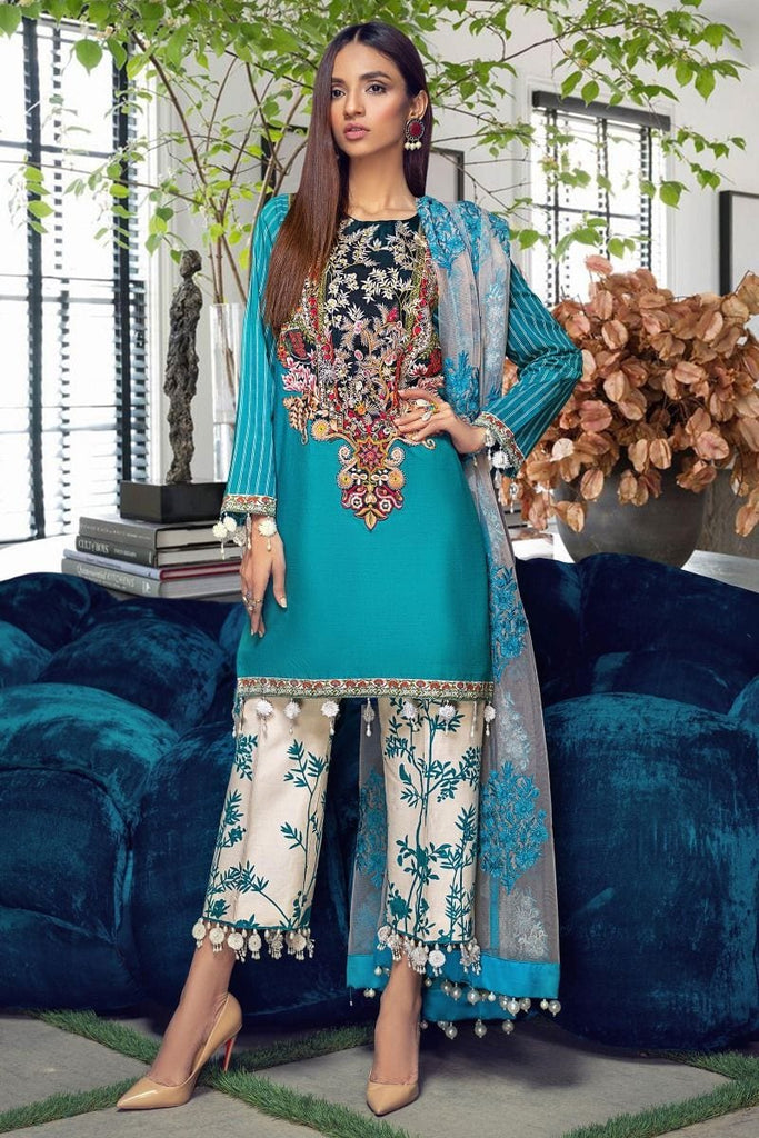 Sana Safinaz Muzlin Lawn Collection 2020 – 018B-CI