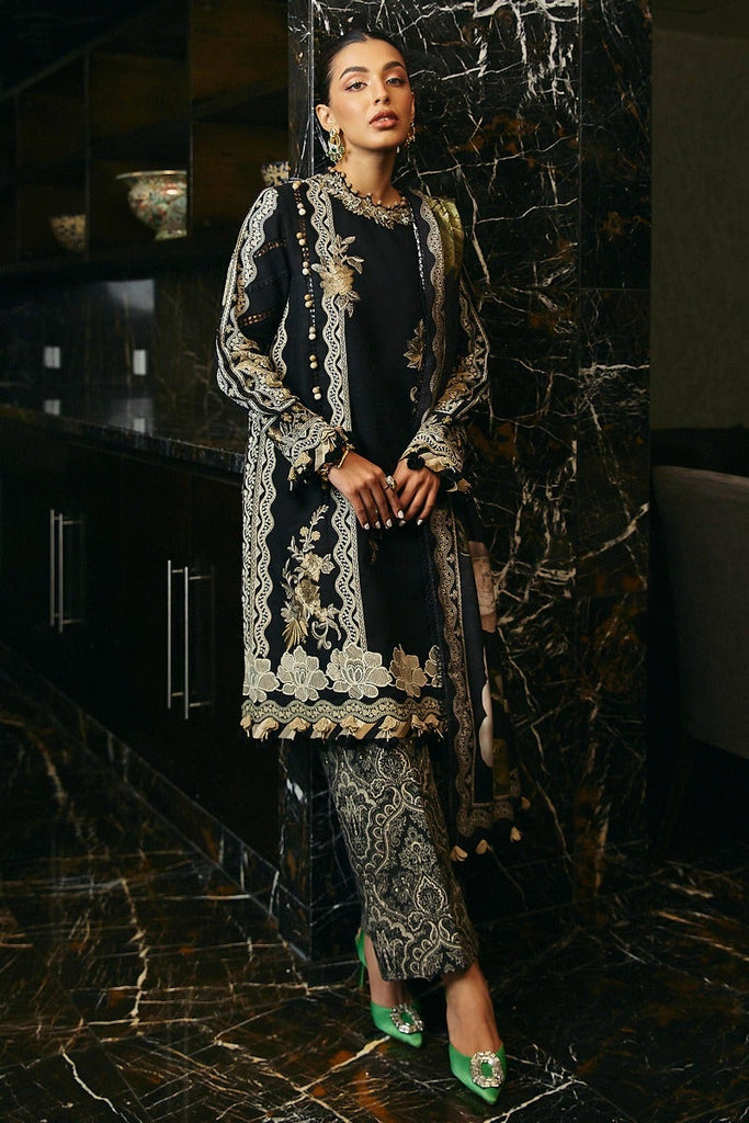 Sana Safinaz Muzlin Winter Collection 2023 – M233-018B-CP