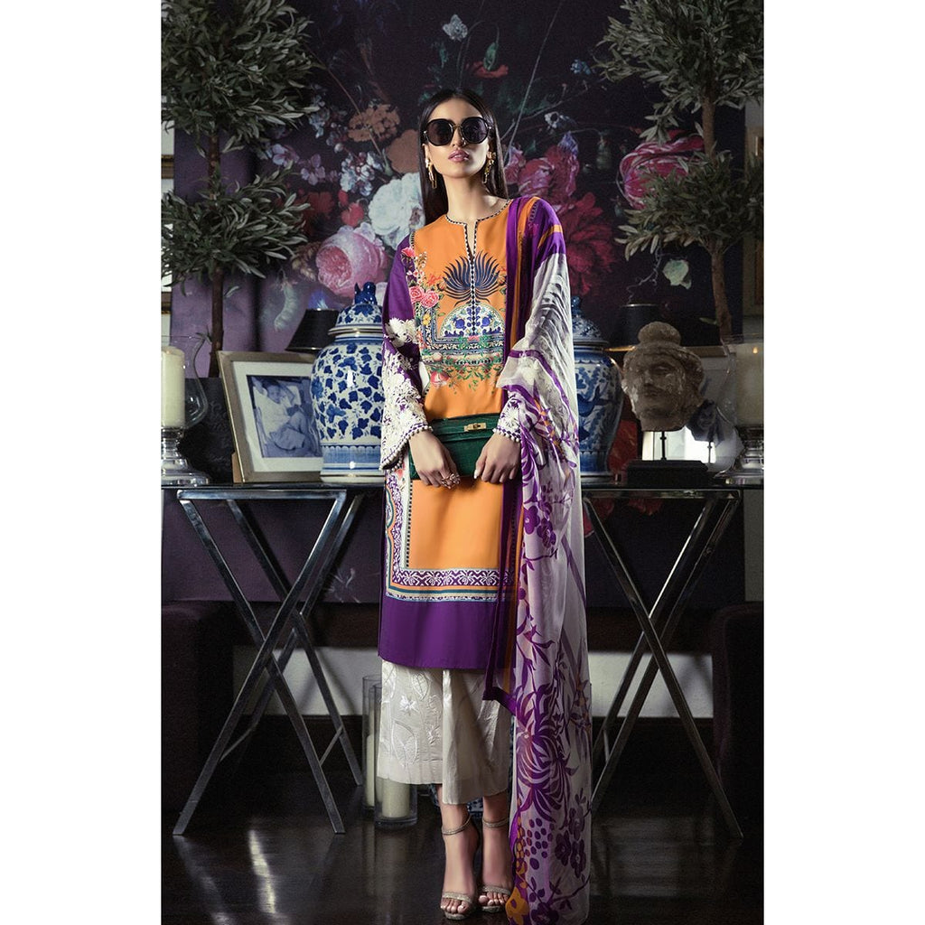 Sana Safinaz Muzlin Lawn Volume III '18 – M04B-18V2