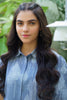 AlKaram MAK Spring/Summer 2020 – Two Piece Printed Denim Suit With Viscose Stole - MAK-A-001-20-Blue