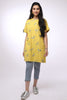 AlKaram MAK Spring/Summer Volume 2 – 2 Piece Embroidered Suit with Cambric Trouser - MAK-D-001-19-2-Yellow