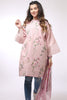 AlKaram MAK Spring/Summer Volume 2 – 2 Piece Embroidered Suit with Digital Printed Stole - MAK-E-002-19-2-Pink