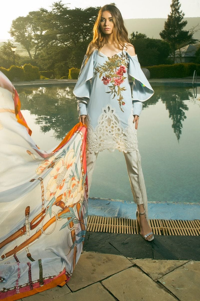 Sana Safinaz Lawn Collection 2018 – 10B