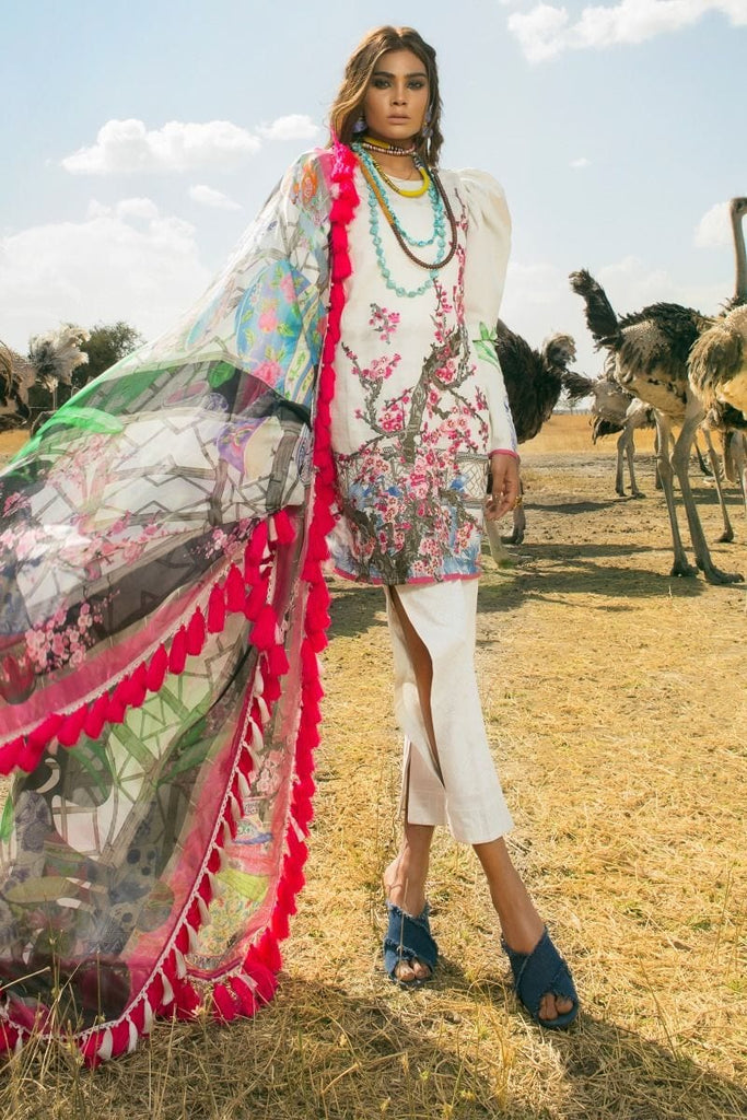 Sana Safinaz Lawn Collection 2018 – 06A