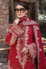 MARIA.B. Linen Luxury Winter Collection 2022 – DL-1008-Maroon