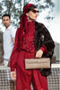 MARIA.B. Linen Luxury Winter Collection 2022 – DL-1008-Maroon