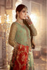 MARIA.B. MBroidered Wedding Collection – Coral in Sea green (BD-2303)